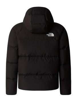 Chaquetón The North Face Down Hooded Negro niño