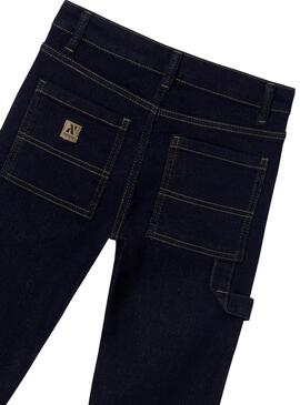 Pantalón Denim Mayoral Worker Oscuro para niño