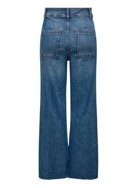 Pantalón vaquero Only Serna Crop Denim para mujer