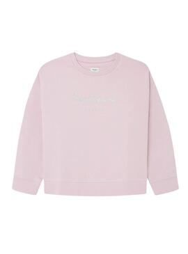 Sudadera Pepe Jeans Winter Rose para niña