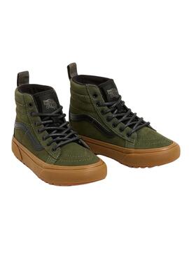 Zapatillas Vans SK8-Hi Verde para niño