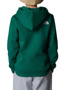 Sudadera The North Face Drew Peak Verde Unisex