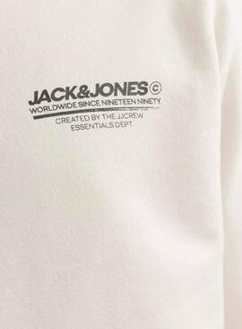 Sudadera Jack and Jones Olive beige para hombre