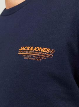 Sudadera Jack and Jones Olive marino para hombre