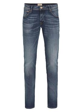 Pantalón Vaquero Jack and Jones Glenn Cole azul para hombre