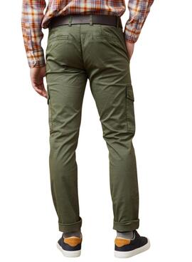 Pantalón cargo Altonadock verde para hombre