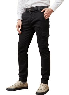 Pantalón cargo Altonadock negro para hombre