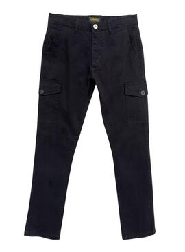 Pantalón cargo Altonadock negro para hombre