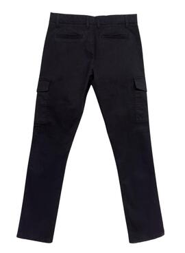 Pantalón cargo Altonadock negro para hombre