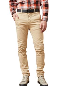 Pantalón chino Altonadock beige para hombre