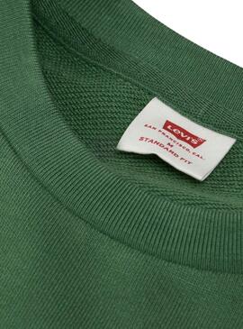 Sudadera Levis LSE verde para hombre