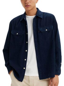 Sobrecamisa Levis Jackson marino para hombre