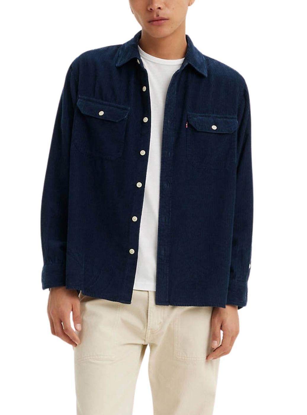 Sobrecamisa Levis Jackson marino para hombre