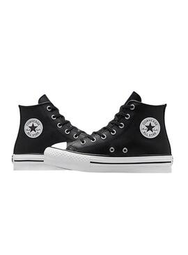 Zapatillas Converse Chuck Taylor All Star Cuero Negro para mujer