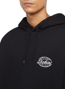 Sudadera Dickies Globe negro para hombre