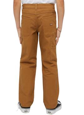 Pantalón Dickies Carpenter camel para niño