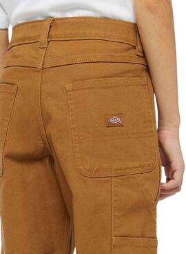 Pantalón Dickies Carpenter camel para niño