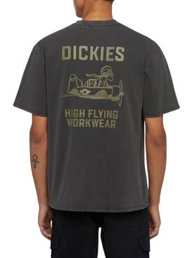 Camiseta Dickies High Flying negro para hombre