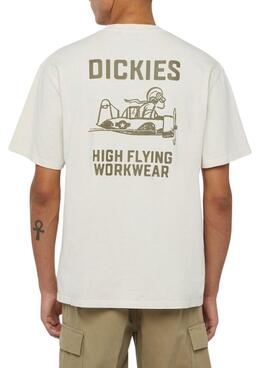 Camiseta Dickies High Flying beige para hombre