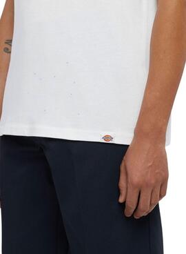 Camiseta Dickies Globe blanco para hombre