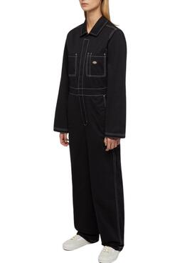 Mono Dickies Praire negro para mujer