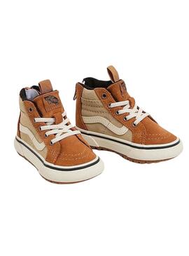 Zapatillas Vans MTE SK8-Hi Zip Camel para bebé