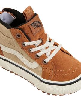 Zapatillas Vans MTE SK8-Hi Zip Camel para bebé