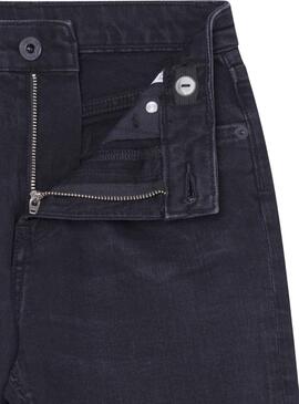 Pantalones Pepe Jeans Denim Rectos Negro para niña