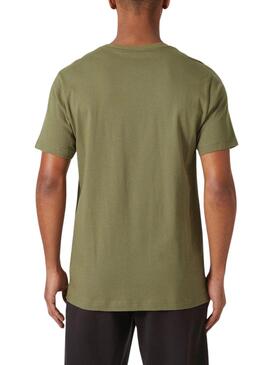 Camiseta Helly Hansen Core verde para hombre