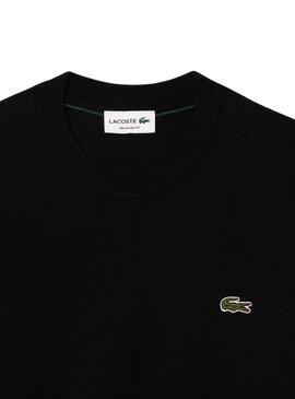 Jersey Lacoste básico negro para hombre