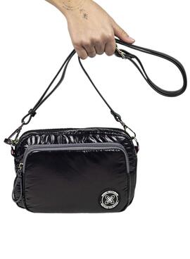 Bolso Munich Gloss negro para mujer