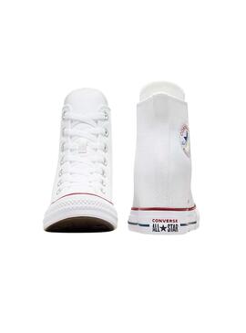 Zapatillas Converse Chuck Taylor All Star wedge blanco para mujer