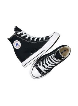 Zapatillas Converse Chuck Taylor All Star wedge negro para mujer