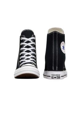 Zapatillas Converse Chuck Taylor All Star wedge negro para mujer