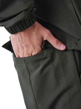 Pantalón técnico Project x Paris cargo verde para hombre