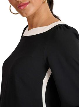 Camisa Naf Naf Mariona negro para mujer