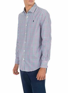 Camisa El Pulpo estampado cuadro vichy multicolor para hombre