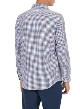 Camisa El Pulpo estampado cuadro vichy multicolor para hombre