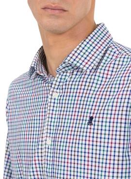 Camisa El Pulpo estampado cuadro vichy multicolor para hombre