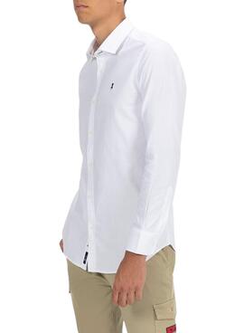 Camisa El Pulpo Oxford básica blanca para hombre