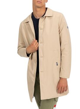 Gabardina El Pulpo Valle Nevado beige para hombre