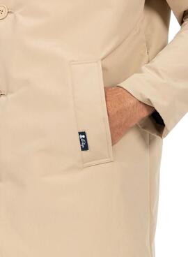 Gabardina El Pulpo Valle Nevado beige para hombre