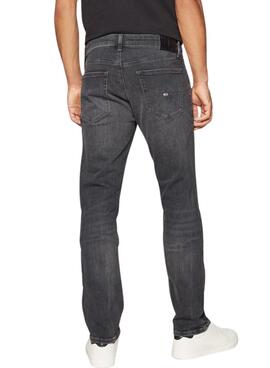 Pantalon vaquero Tommy Jeans Scanton negro para hombre