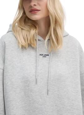 Sudadera Pepe Jeans Fergie gris para mujer