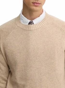 Jersey Pepe Jeans Cred beige para hombre