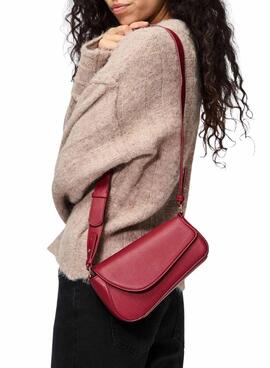 Bolso Pieces bandolera Pinna rojo para mujer