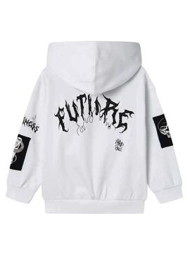 Sudadera Name It Stroels Blanco para niño