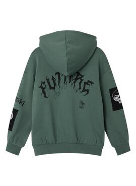 Sudadera Name It Stroels Verde para niño