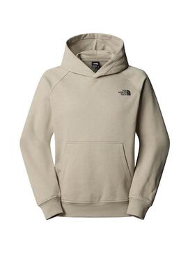 Sudadera The North Face Ranglan Box beige para hombre