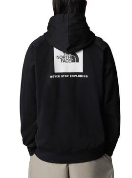 Sudadera The North Face Ranglan Box negro para hombre